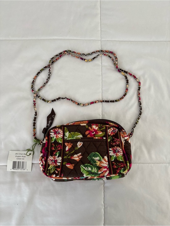 Vera Bradley Handbags - Vera Bradley English Rose Mini Chain Crossbody